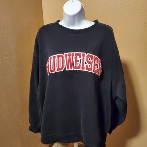 Vintage Budweiser Crewneck Sweatshirt Jansport XL